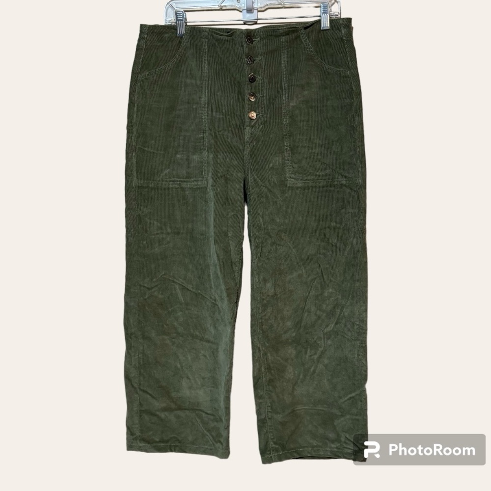 Veronica Beard Crosbie Wide High Waisted Crop Pant Size 31 !